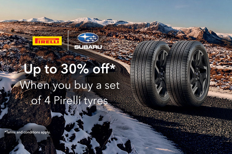 Subaru Pirelli Winter Offer QLD NT