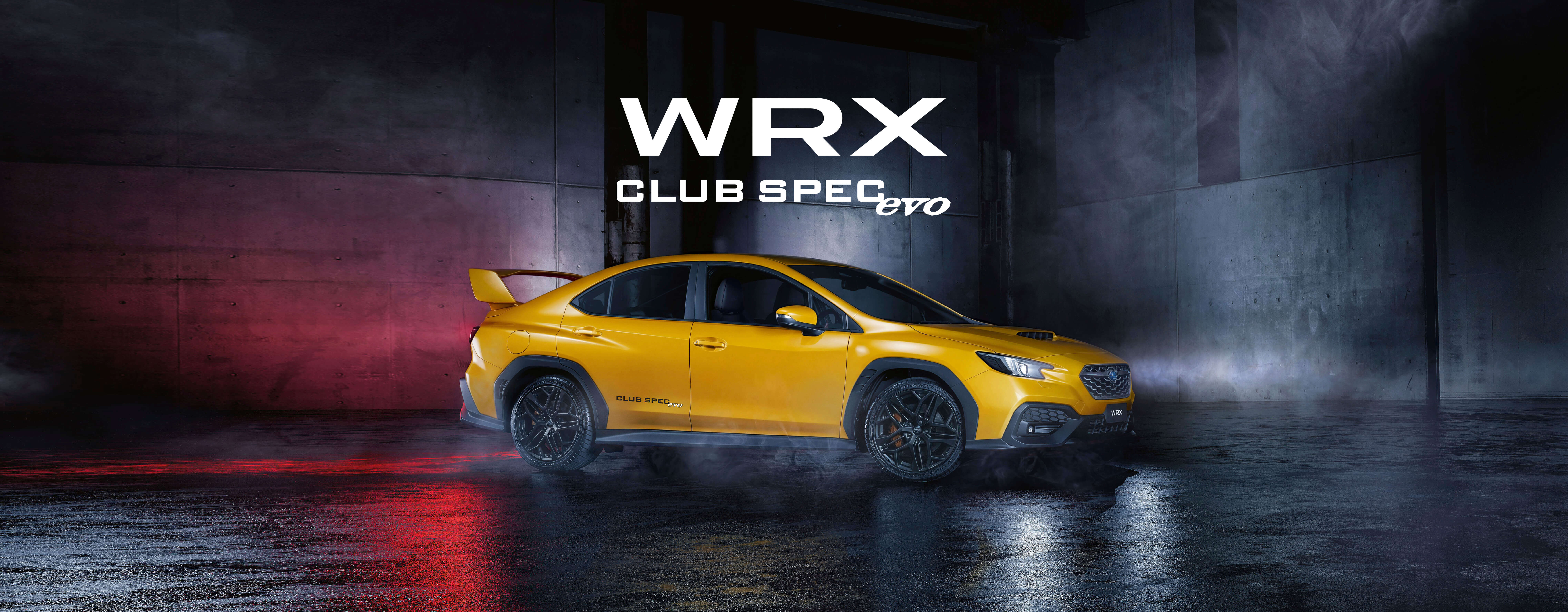 The Subaru WRX Club Spec Evo is back. 